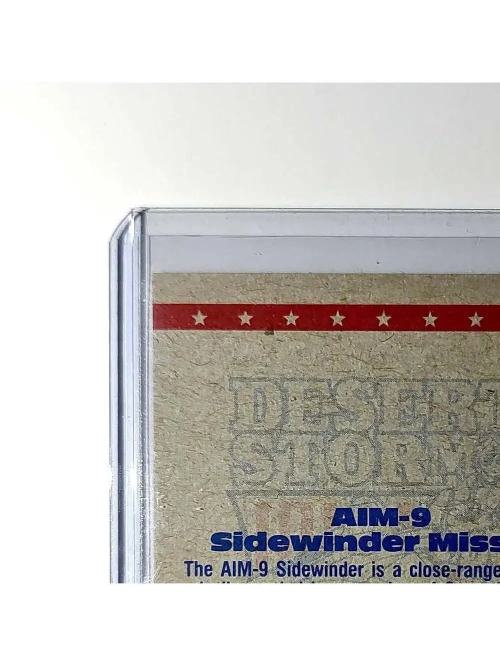 The Sidewinder Missile 1991 Topps Desert Storm #49 Card - Picture 7 of 10